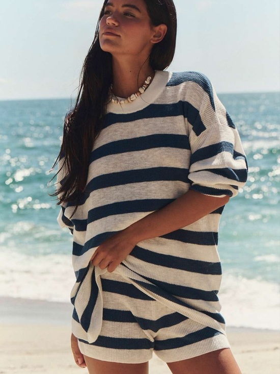 Free People Tops - ❌ SOLD ❌ Free people Malibu surf sweater set